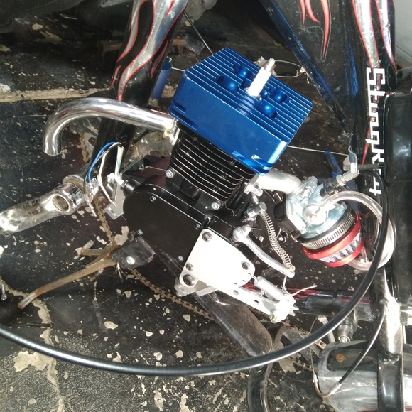 80cc upgraded motor bike - Picture 3 of 4